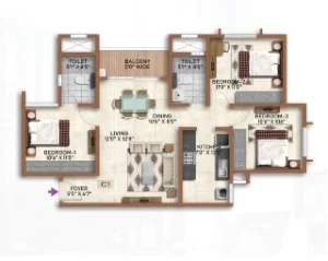 Prestige Eaton Park Floor Plans
