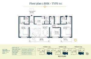 3 BHK - TYPE 02