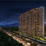 Godrej Tiara Late Evening Corner Elevation View Photo