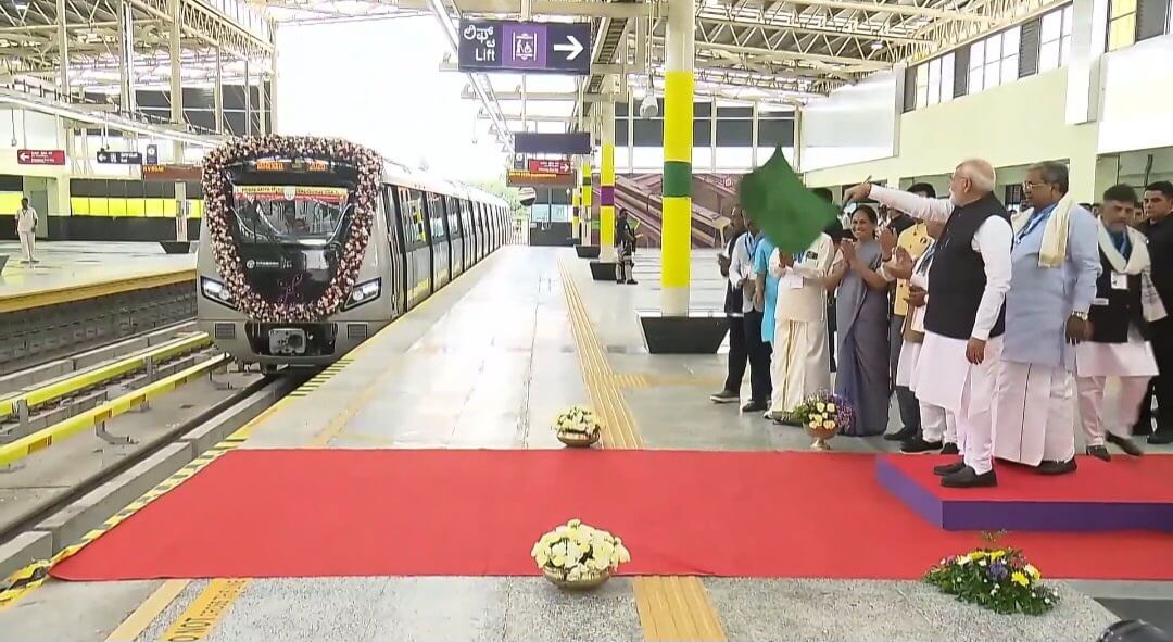 PM Modi Inaugurates Bengaluru Metro Yellow Line & Vande Bharat Express — Big Boost For Property Demand