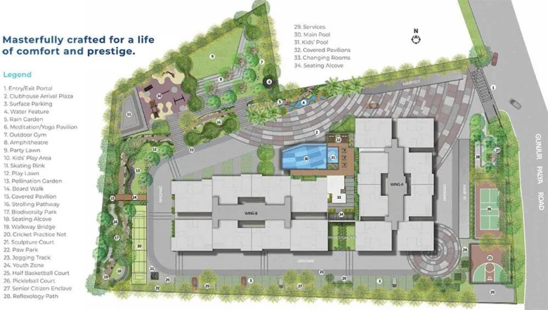 Adarsh Primrose Master Plan