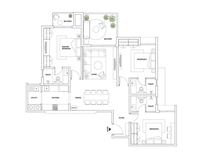 Assetz Codename Sublime Floor Plans