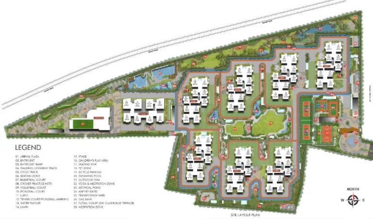 My Home Udyan Tellapur Master Plan