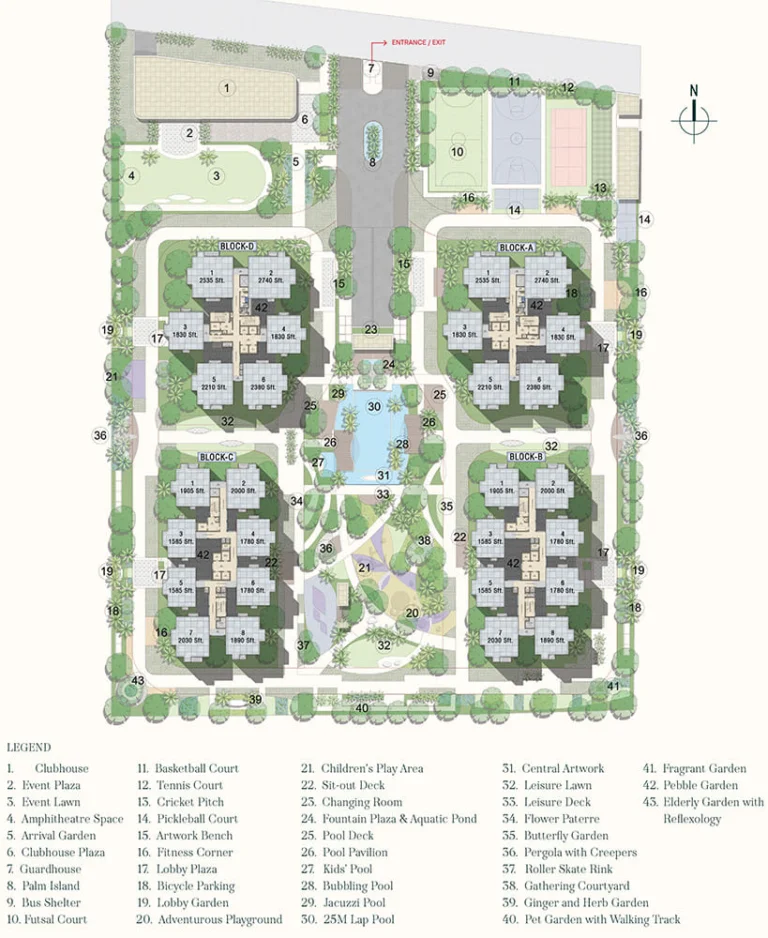 Poulomi Florique Master Plans