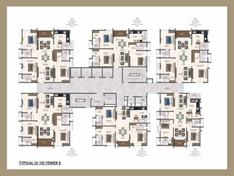ZUARI Gangothri Tribhuja Floor Plans