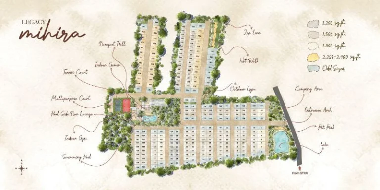Legacy Mihira Master Plan