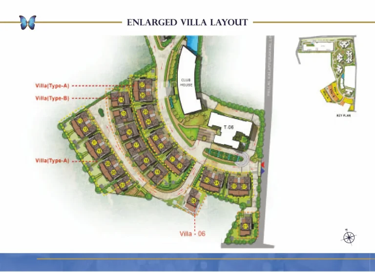 Prestige Hillside Gateway Villas Enlarged Villa Layout