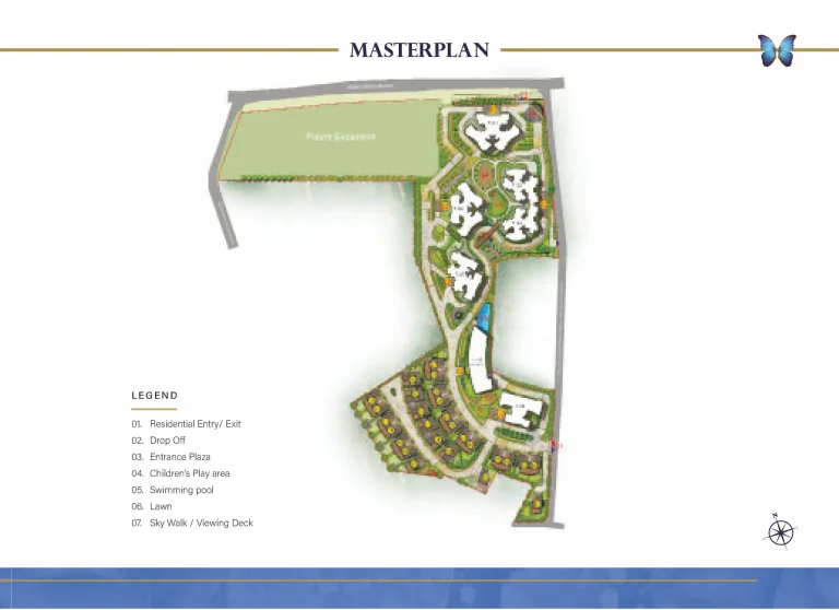 Prestige Hillside Gateway Villas Master Plan
