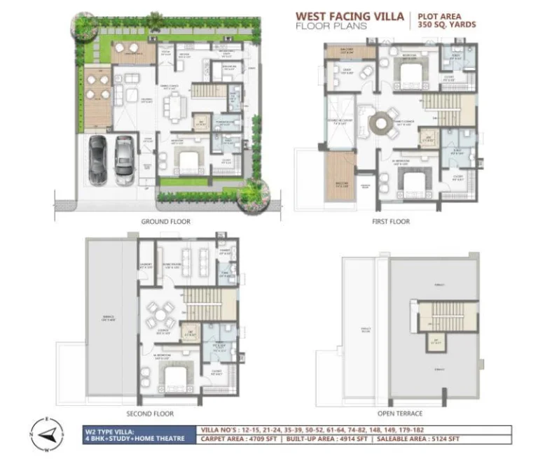 vaishnavi southwoods floor Plan
