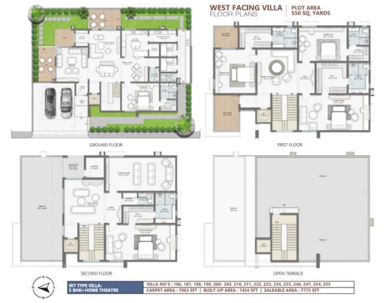 vaishnavi southwoods floor Plan