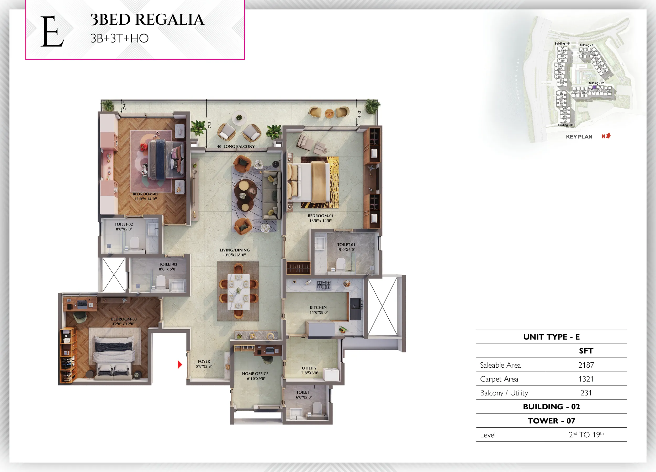 Prestige Raintree Park Floor Plans