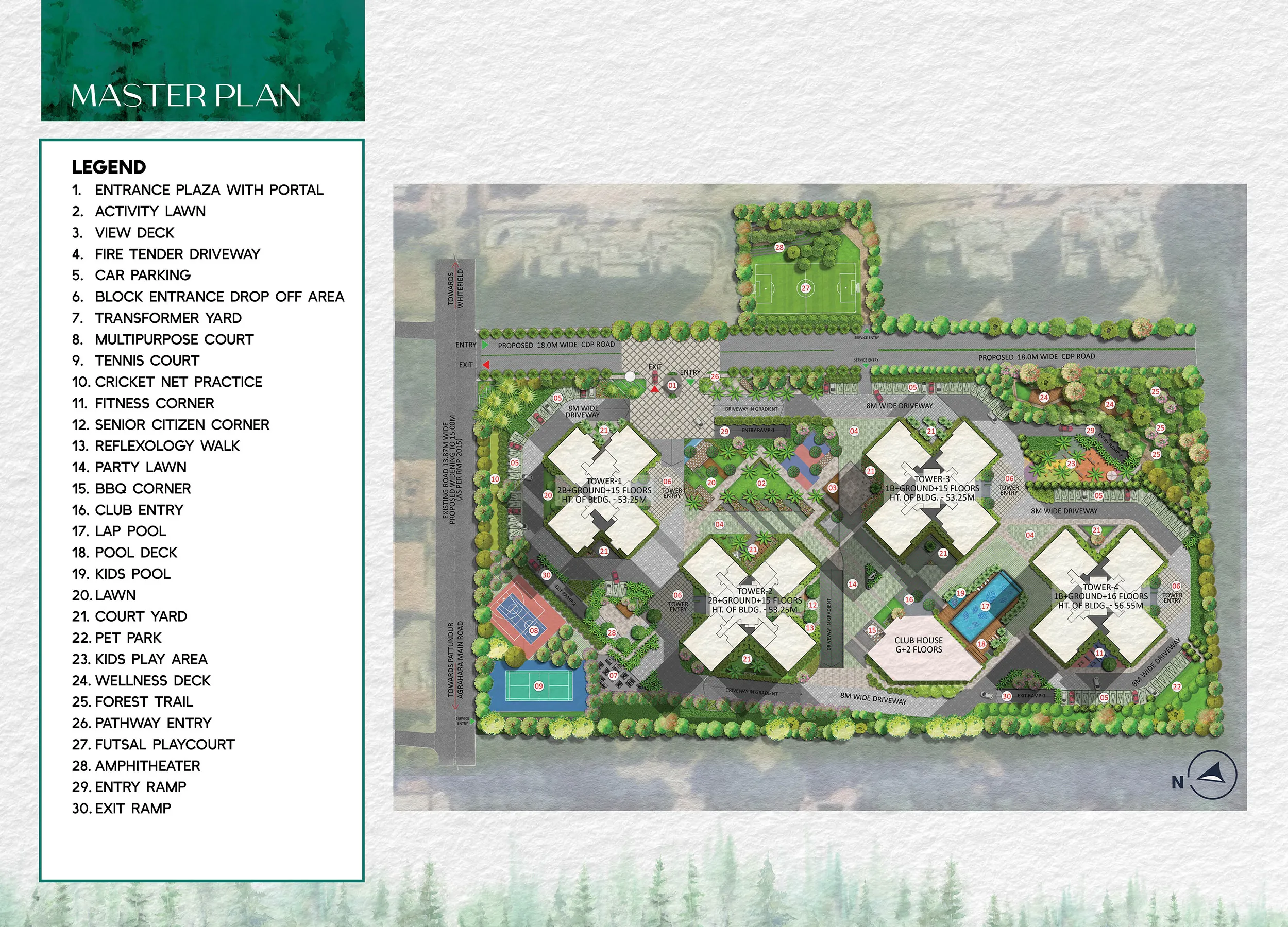 Prestige Pine Forest Master Plan