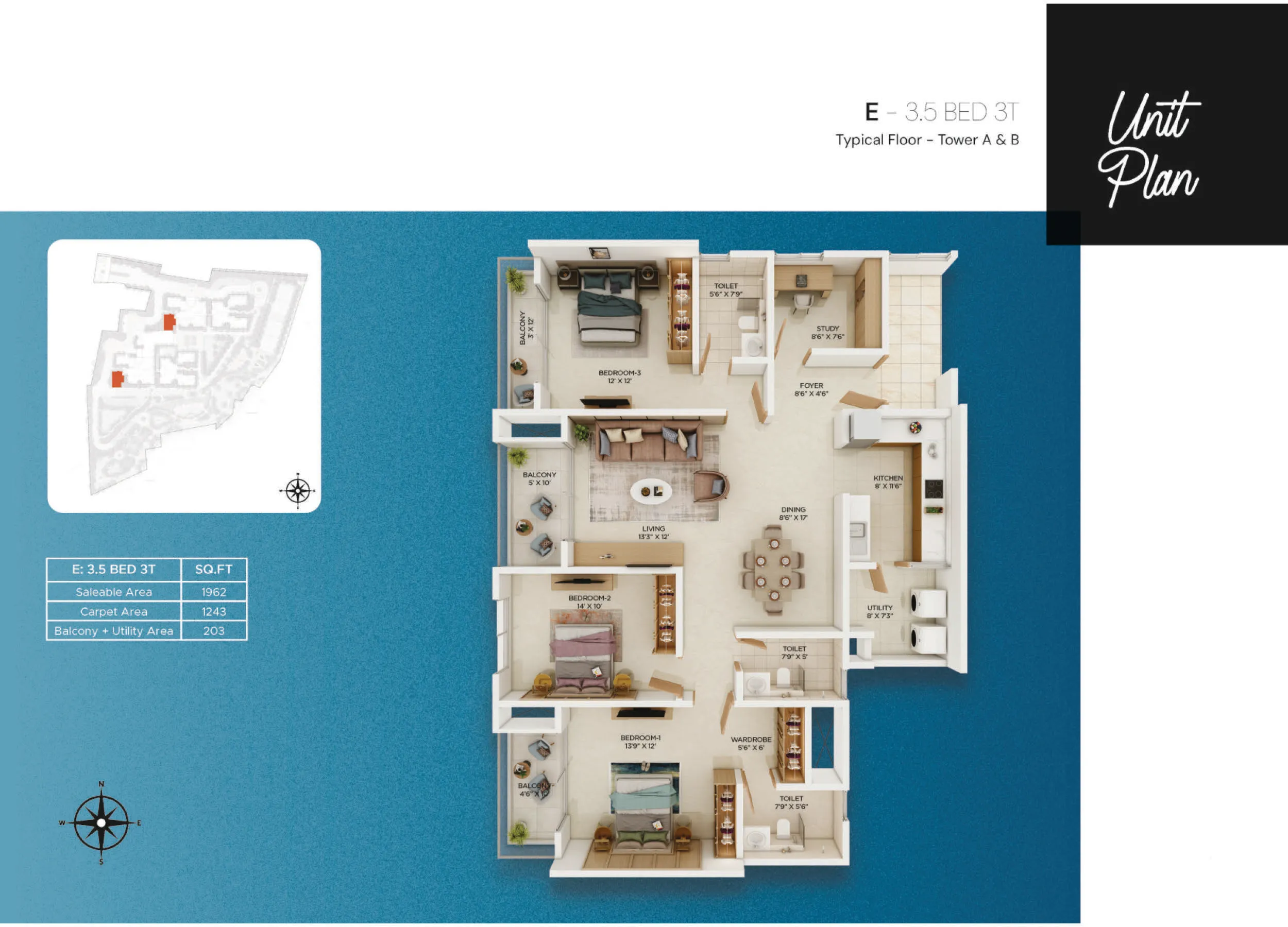 Prestige Somerville Floor Plans