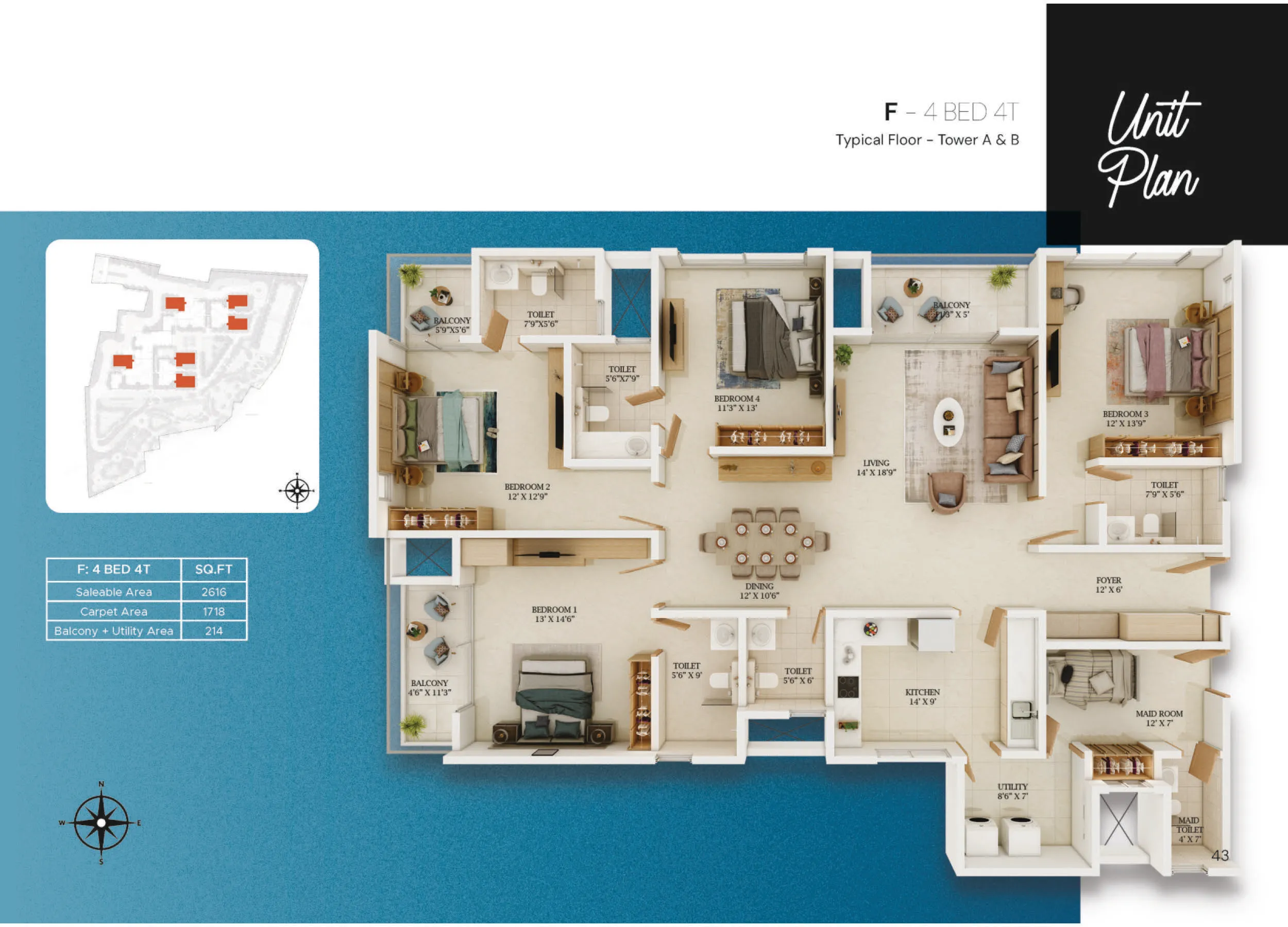 Prestige Somerville Floor Plans