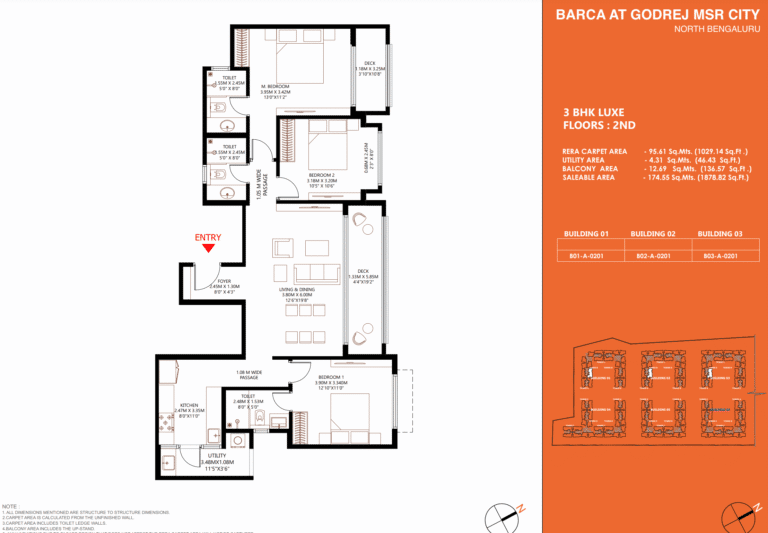 BARCA at Godrej MSR City Floor Plans
