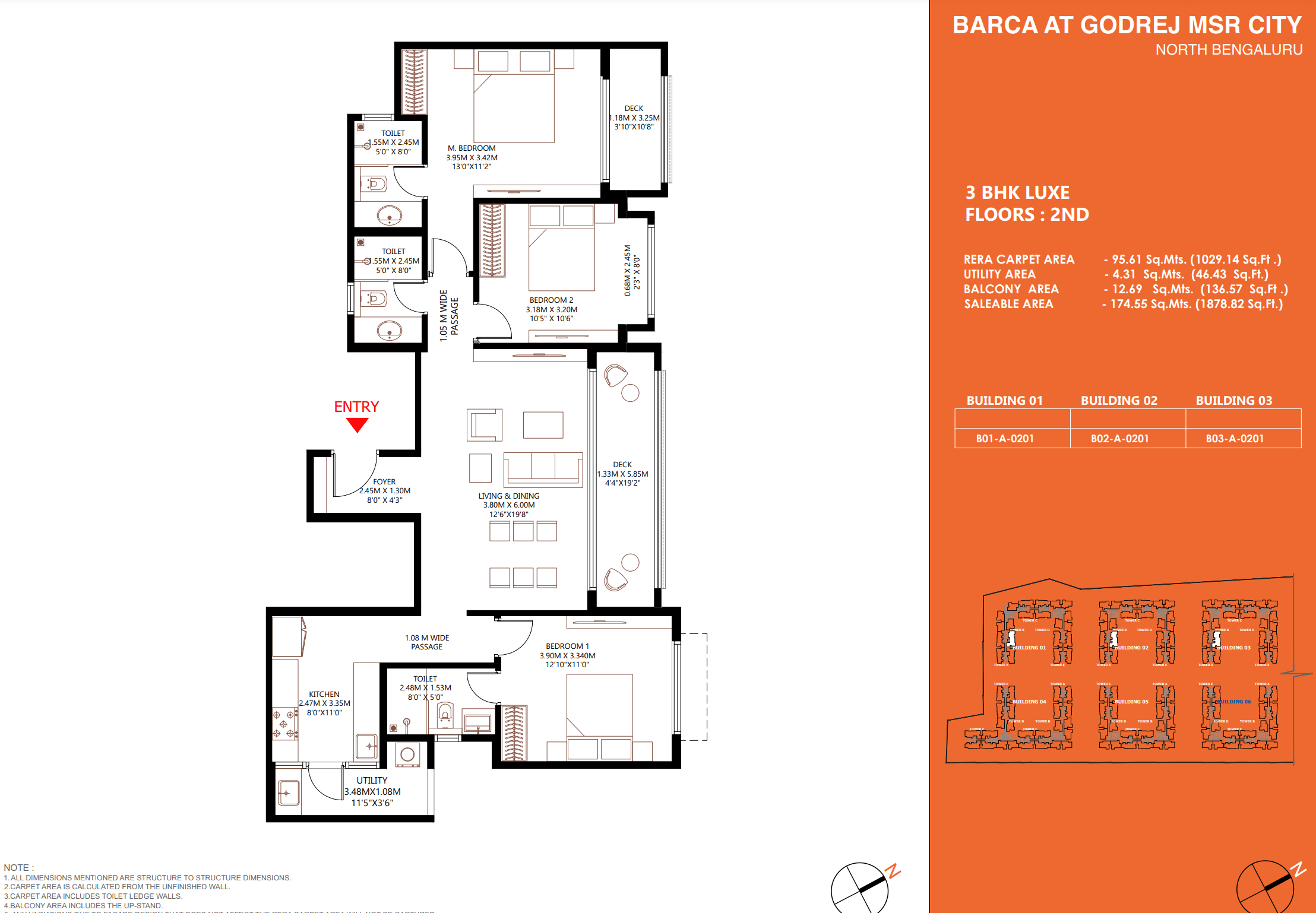 BARCA at Godrej MSR City Floor Plans