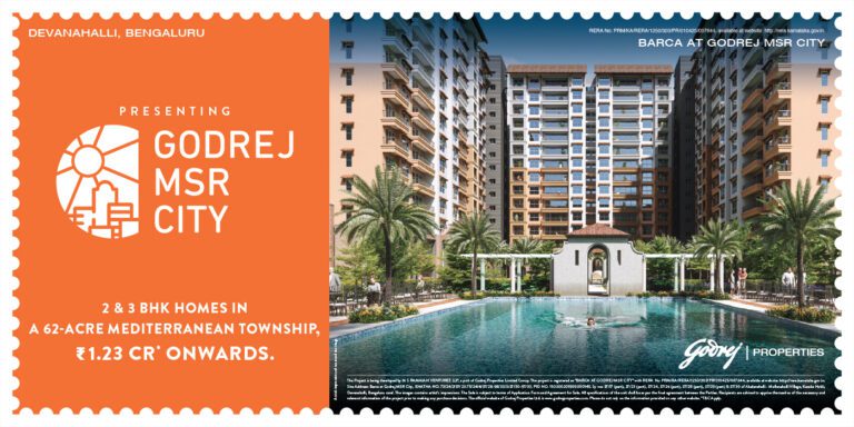 Godrej Properties Achieves Record Rs 2000 Cr Sales in Phase 1 of Barca @ Godrej MSR City, North Bengaluru