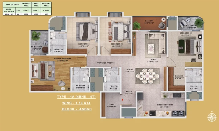 Sattva Vasanta Skye Floor Plans