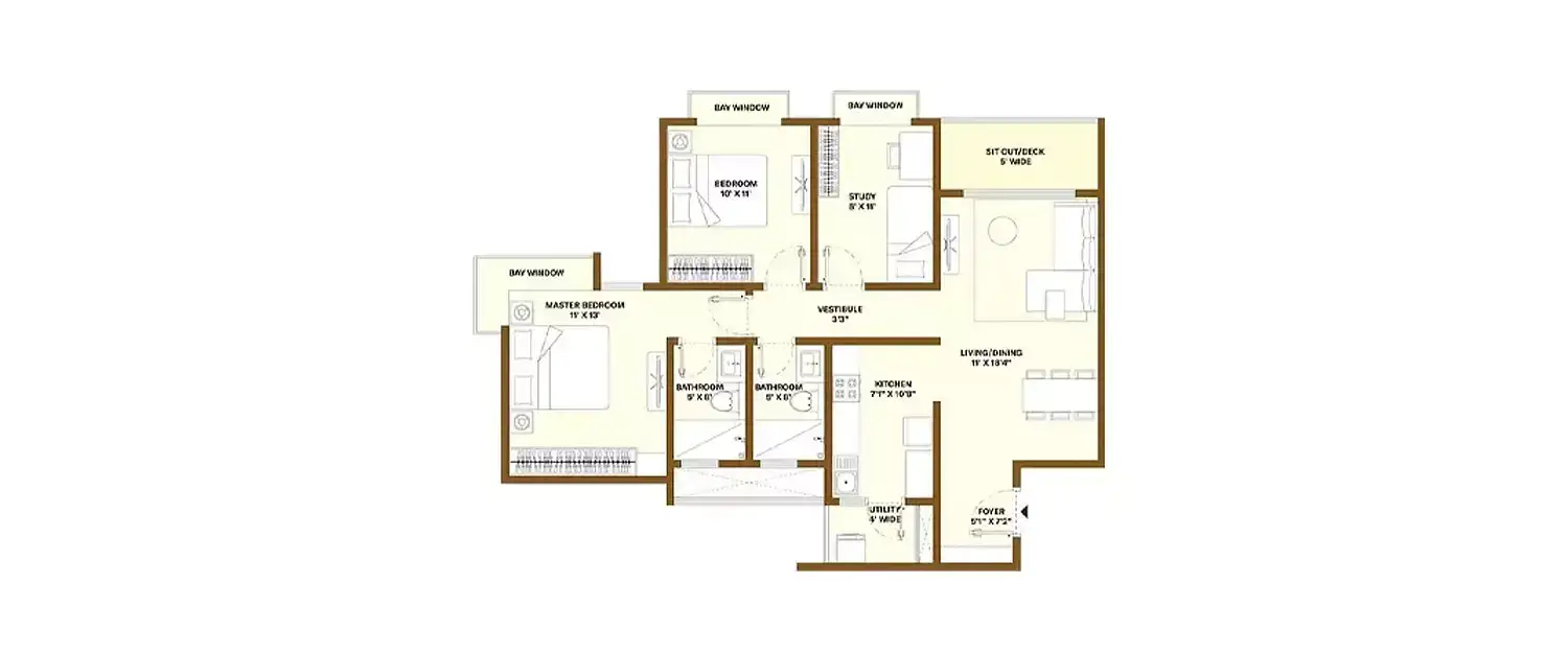 Nikoo Garden Estate Floor Plan
