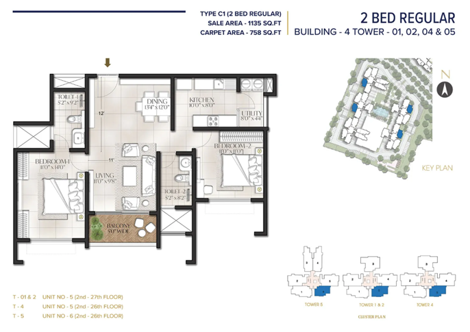 Prestige Aston Park Floor Plan 1