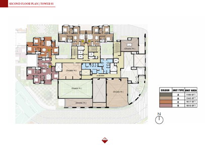Prestige Elysian Floor Plan 2