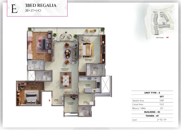 Prestige Evergreen Floor Plan
