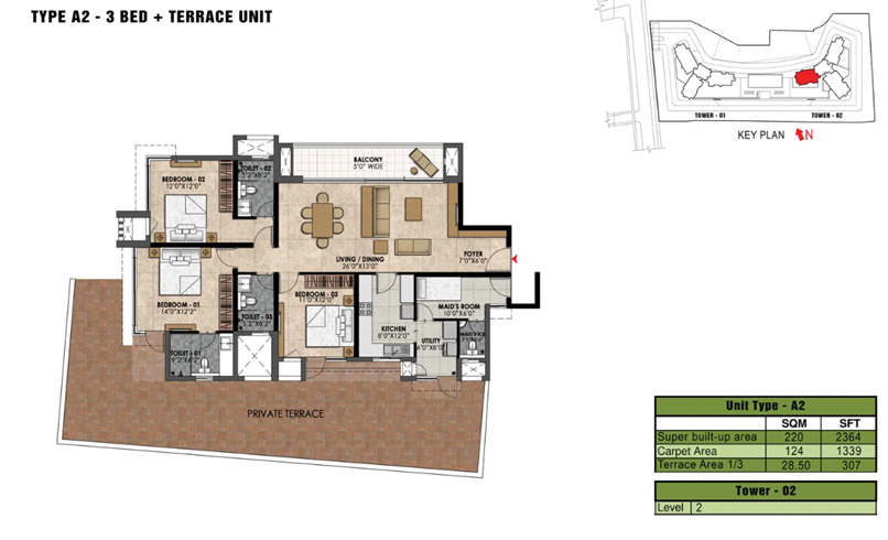 Prestige Fairfield Floor Plan 2
