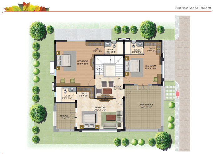 Prestige Glenwood Floor Plan 2