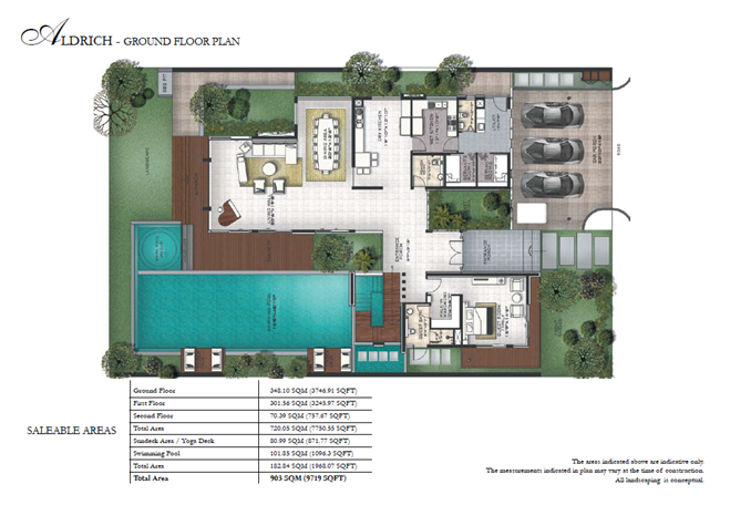 Prestige Golfshire Floor Plan 2