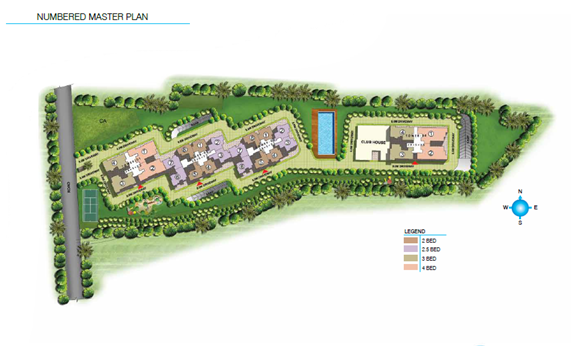 Prestige Misty Waters Master Plan