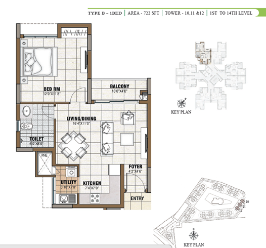 Prestige Tranquility Floor Plan 2