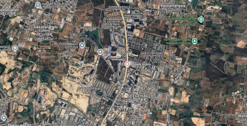 Brigade Avalon Location Map