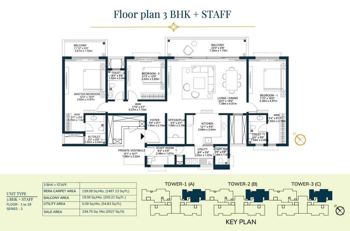 Godrej Tiara Floor Plans