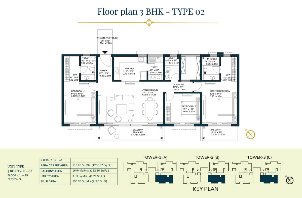Godrej Tiara Floor Plans