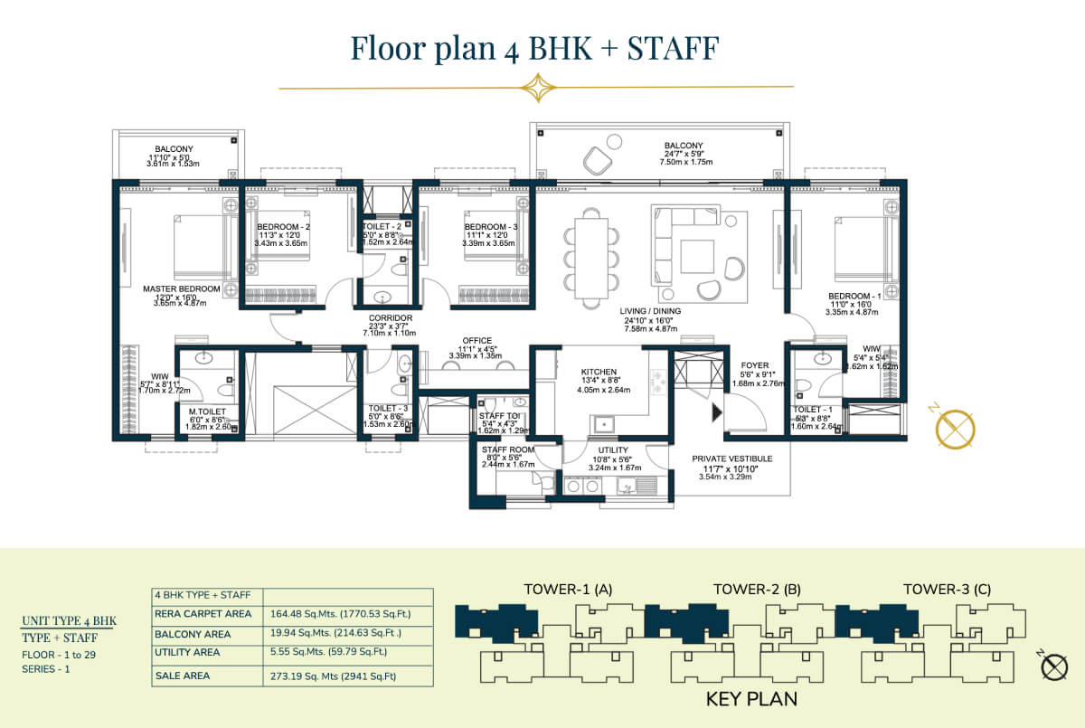 Godrej Tiara Floor Plans
