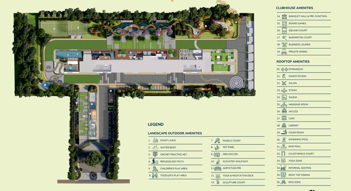 Godrej Tiara Master Plan