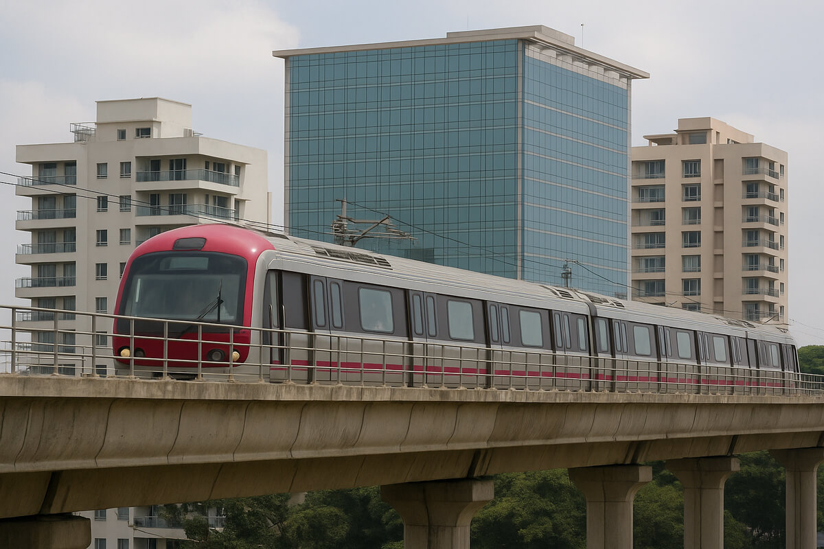 Hebbal to Sarjapur Metro Line