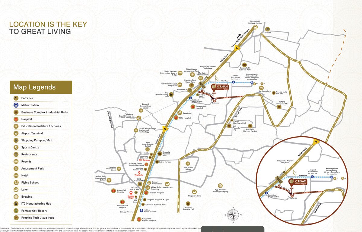 TATA Varnam Location Map