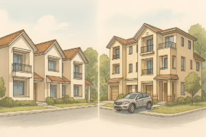 Row Houses vs Townhouses in Bangalore | Subtle Differences Buyers Often Miss