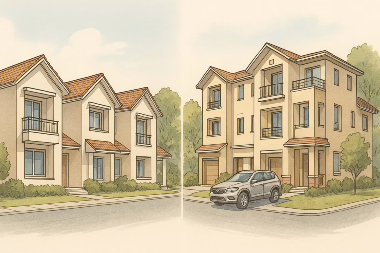 Row Houses vs Townhouses in Bangalore | Subtle Differences Buyers Often Miss