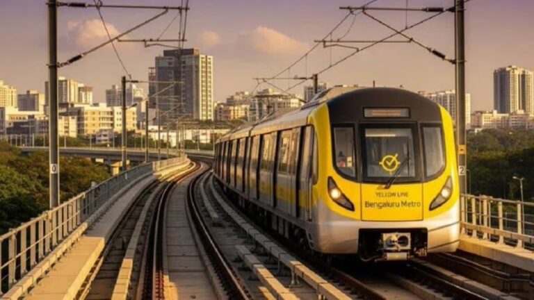 Yellow Line Metro Expansion: Fifth Trainset to Enhance Service Frequency in Bengaluru