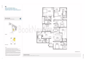 Type M – Signature 4 BHK + Domestic Help Wing 1 (East Wing)