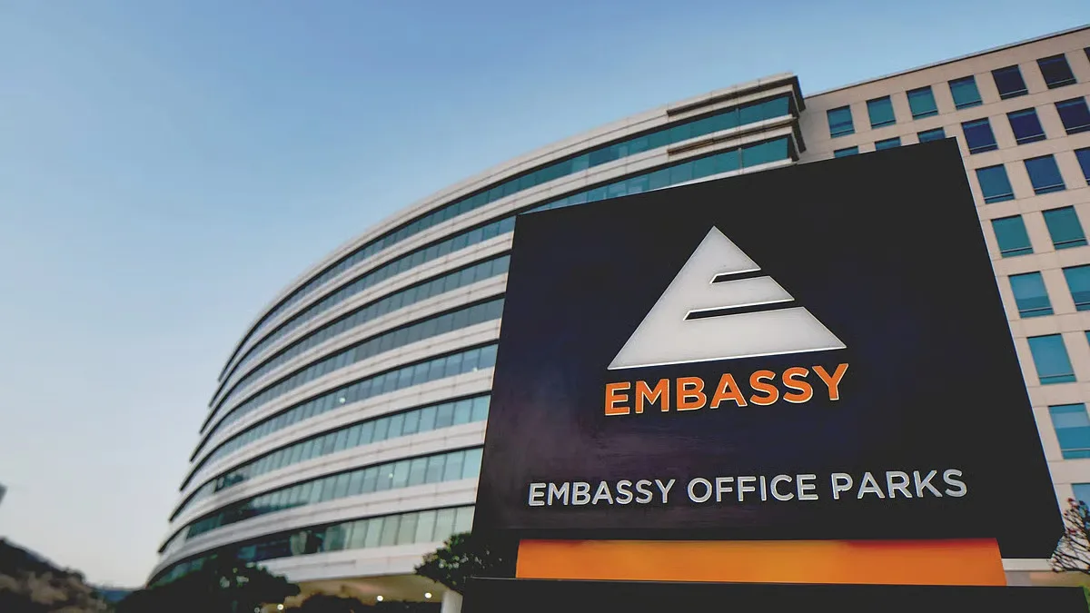 Embassy REIT Acquires 3 Lakh Sq Ft Office Asset in Bengaluru for ₹852 crore