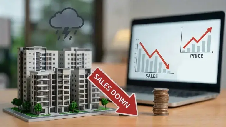 Housing Sales Fall 14% Across Top Cities in 2025 Despite Rise in Market Value: Report