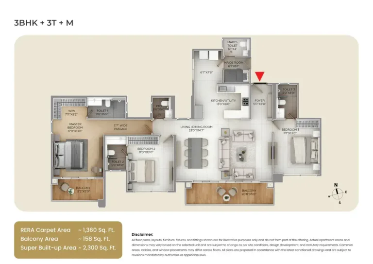 Purva Silversky Floor Plans