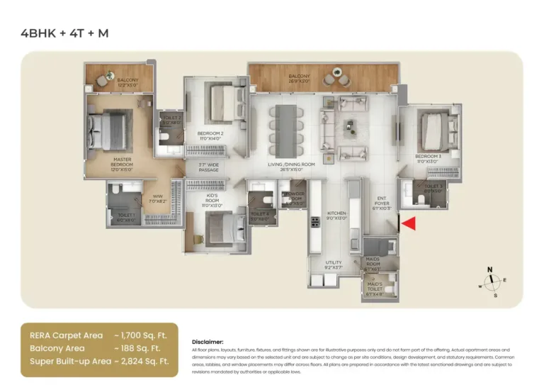 Purva Silversky Floor Plans