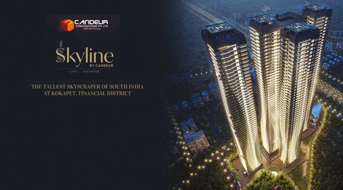 Skyline by Candeur Introduced as High-Rise Luxury Sky Villa Project in Hyderabad