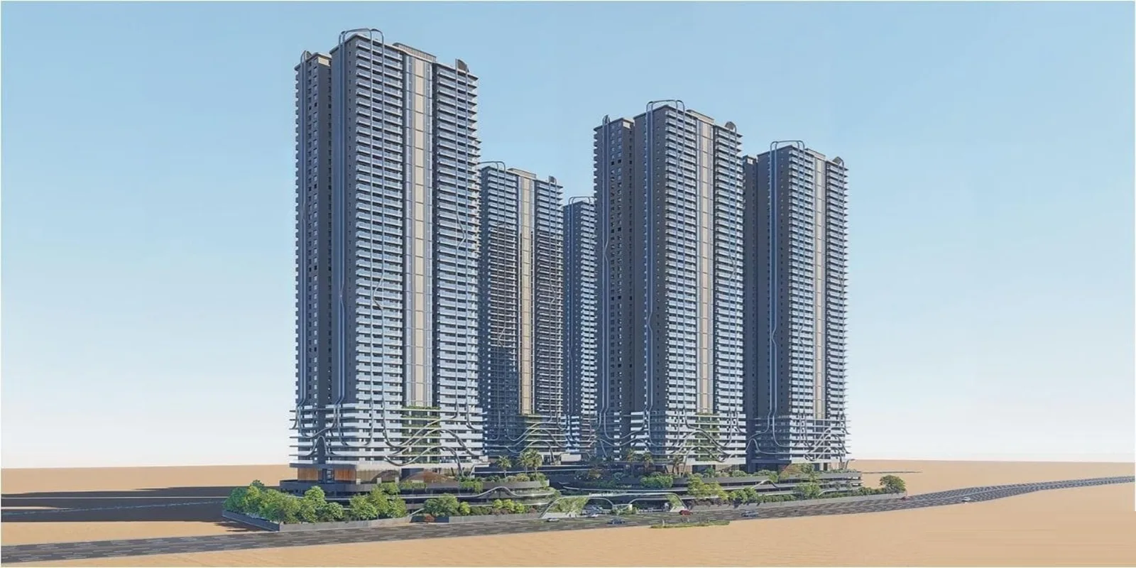 Fortune Surajbhan Grande Construction Progresses in Hyderabad’s Neopolis Area