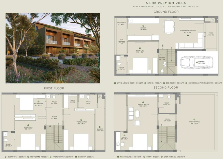 Arvind Forest Trails Floor Plans