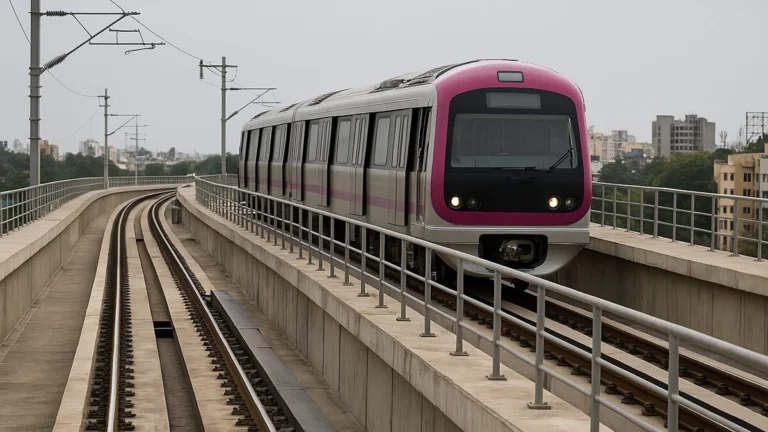Bengaluru Pink Line Testing Begins | Boost for Metro & Real Estate